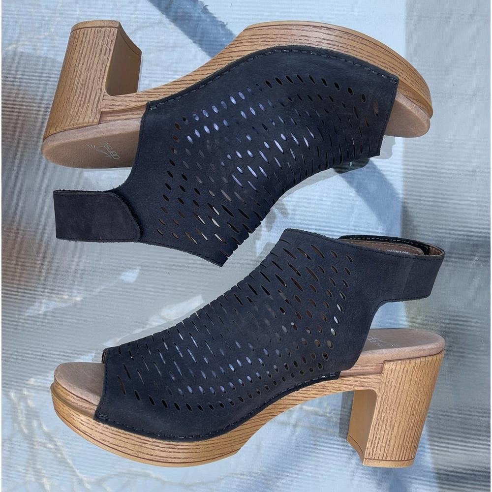 NEW Dansko Danae Milled Nubuck, black, size 41